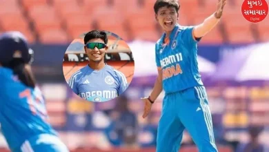 Spinner Priya Mishra's maiden WPL win: Gave Gujarat victory