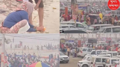 Video: Crowd of devotees at Sangam even after the conclusion of Mahakumbh