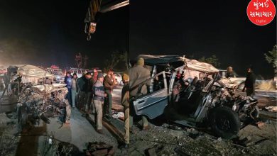 mahakumbh bound bolero bus accident