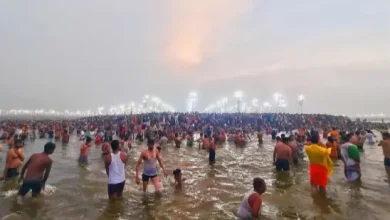 mahakumbh 2025 sangam bathing