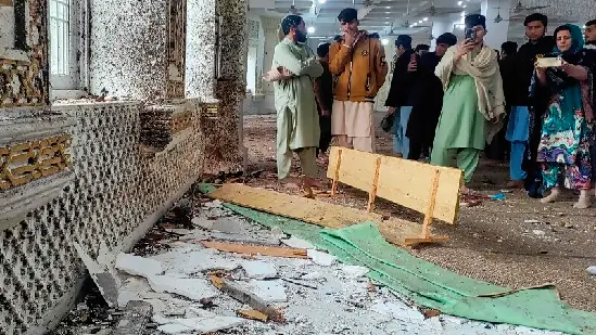 explosion at darul ulam haqqania madrasa in pakistan