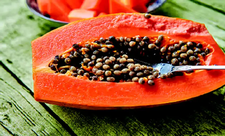 "Papaya seeds used for balancing diabetes and cholesterol naturally."