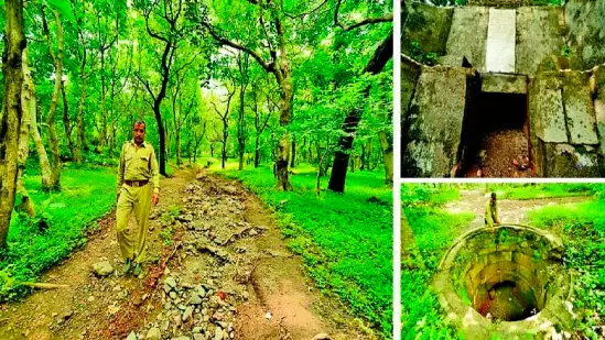 400 year old underground canal pavagadh hills revived