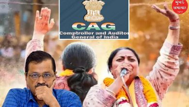 cm rekha gupta opens aap govt files cag report