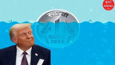 rupee sees historic fall amid trump's tariff war