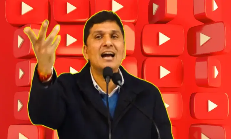 "AAP leader Saurabh Bharadwaj speaking on his new journey as a YouTuber after losing the Delhi election."