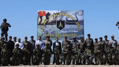 Indian security agencies conduct coastal war drills in Devbhumi Dwarka and Bet Dwarka, showcasing defense preparedness.