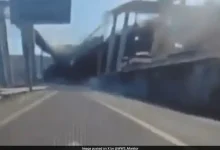 Dramatic video of bridge collapse in South Korea, 2 killed