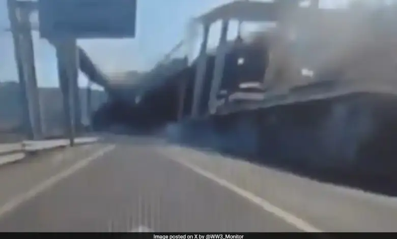 Dramatic video of bridge collapse in South Korea, 2 killed