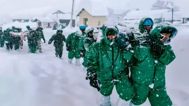 avalanche hits chamoli district in uttarakhand 57 workers buried