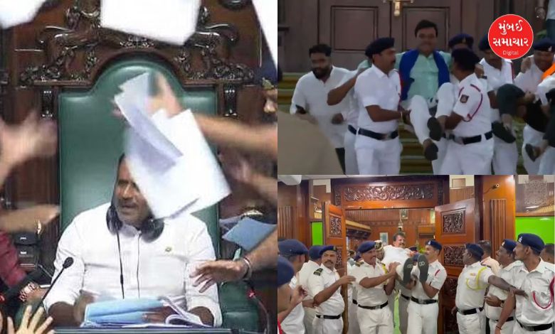 18 BJP MLAs suspended after ruckus in Karnataka Assembly