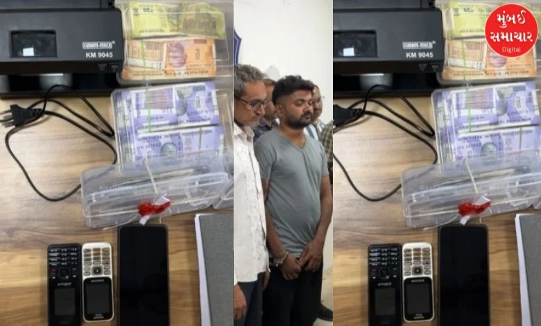 9 thousand duplicate currency notes of Rs. 500 denomination seized in Surat, two people arrested