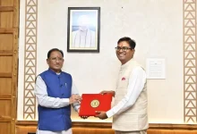 Chhattisgarh Finance Minister presents handwritten 100-page budget