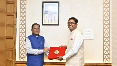 Chhattisgarh Finance Minister presents handwritten 100-page budget