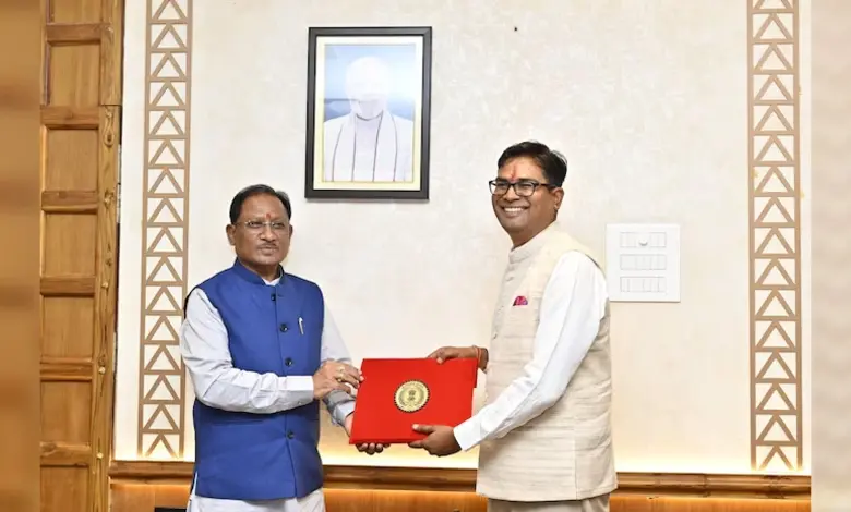 Chhattisgarh Finance Minister presents handwritten 100-page budget