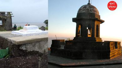 Demand to remove the tomb next to Shivaji Maharaj's tomb in Raigad