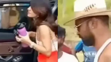 Hardik Pandya and Jasmine Walia viral video