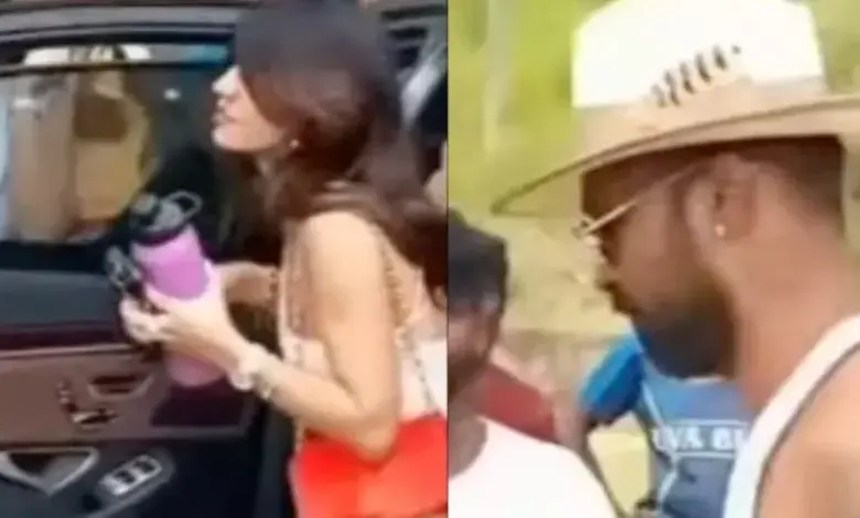 Hardik Pandya and Jasmine Walia viral video