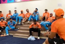 IND vs NZ champions trophy Team India dressing video room best fielder medal