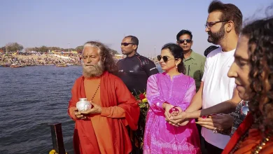 Isha Ambani Mahakumbh look viral