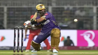 KKR 174/8 after Rahane's half century