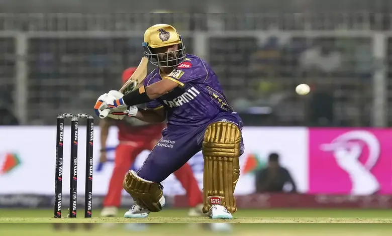 KKR 174/8 after Rahane's half century