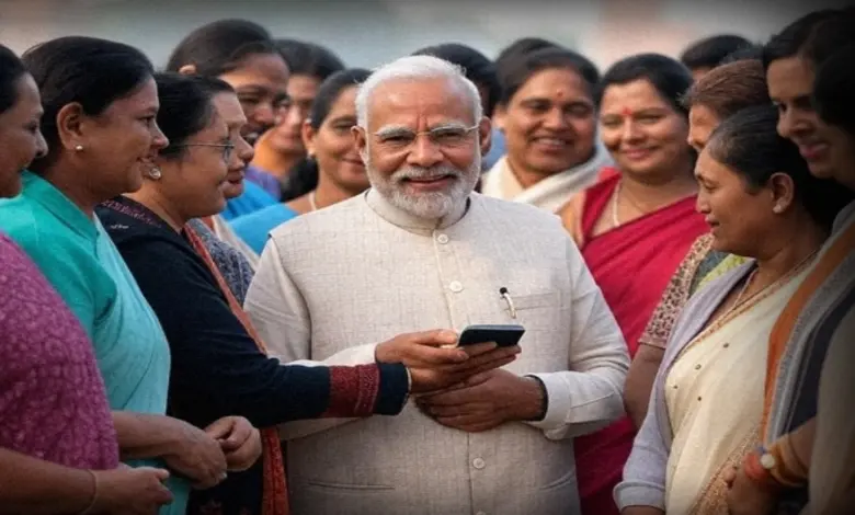 Women have opportunity to handle PM Modi social media account Share Inspirational Life Story