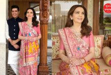 Nita Ambani's stunning saree look