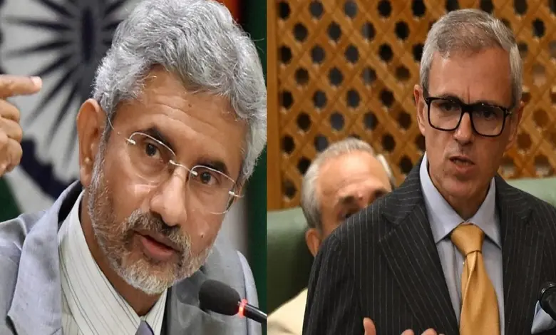 Omar Abdullah questions S. Jaishankar's statement