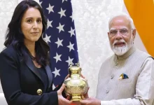 PM Modi gifted Tulsi Gabbard holy water of Mahakumbh