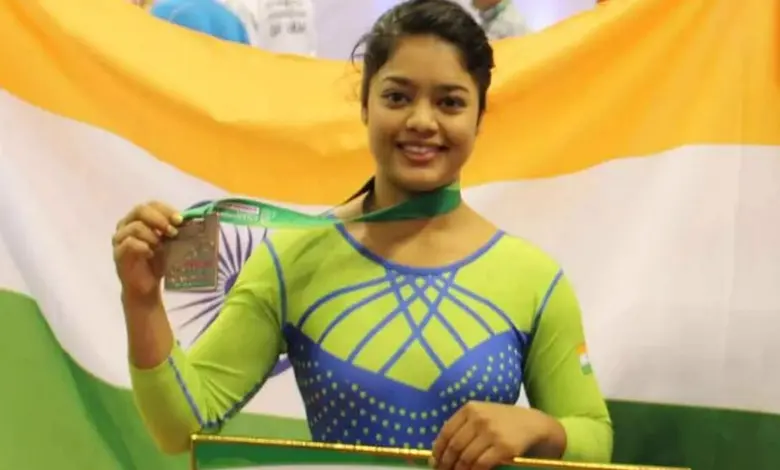 Pranati Nayak wins bronze in Gymnastics world cup