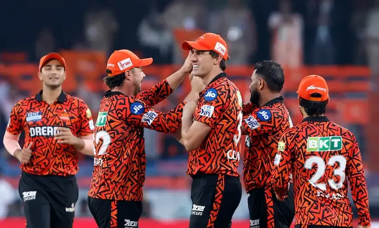 SRH wins by 44 runs against RR