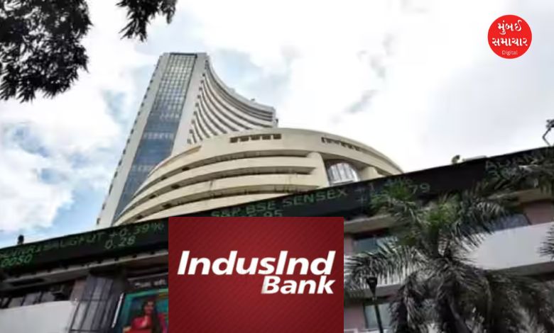 Sensex stalls amid IndusInd Bank's eclipse