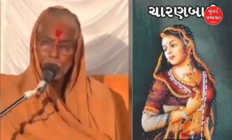 Swaminarayan Sadhu's controversial comment on Charanbai