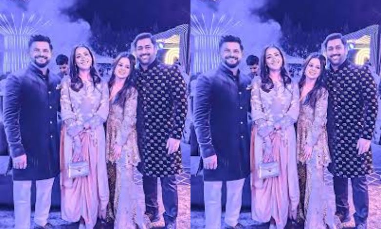 Dhoni and Raina became expensive guests at Pant's sister's wedding ceremony