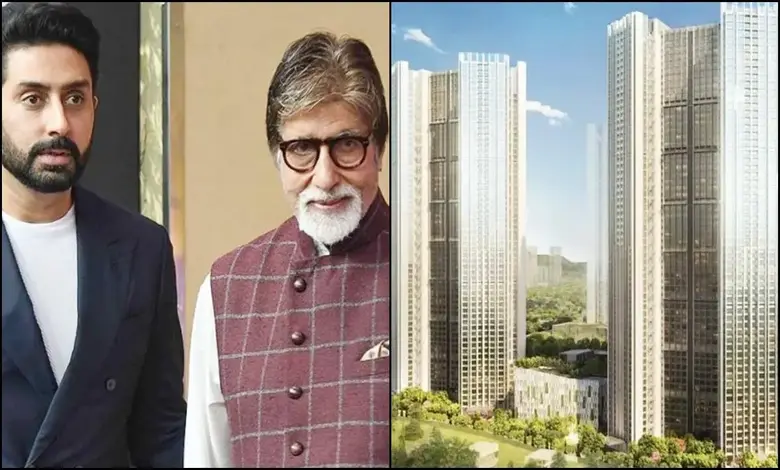 amitabh and abhishek bachchan properties Real Estate investments