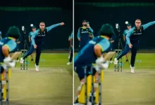 australian cricket team practices against spinners in dubai