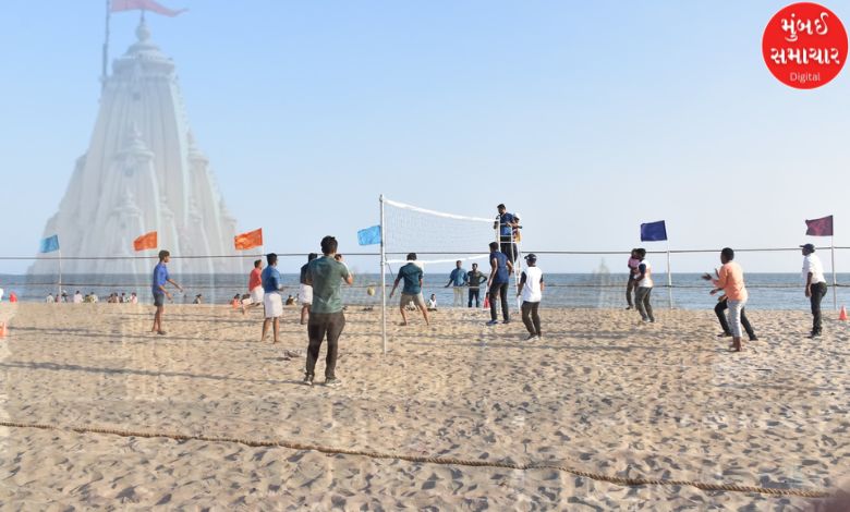 gujarat to host beach sports festival 2025 at somnath