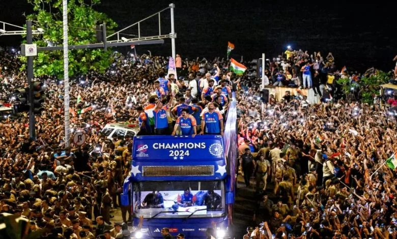 Why wasn't a victory parade held after Team India's victory this time?