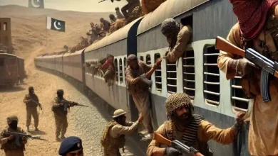 entire train hijacked in Pakistan