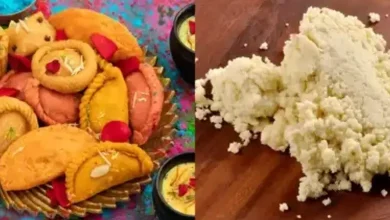 identify real and fake mawa gujiya tips holi 2025