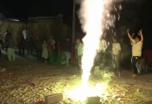 Celebrations in Sunila Williams' ancestral village Jhulasan, watch the video...