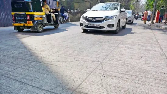 mumbai roads cement concreting work