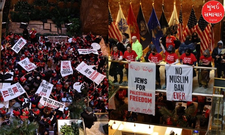 Pro-Palestinian Jewish activists take Trump Tower hostage, 100 arrested