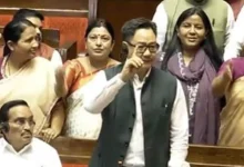 uproar in Rajya Sabha over Muslim reservation; Rijiju and Nadda allegations on Congress