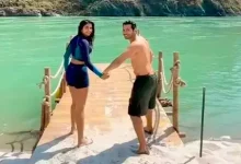 pooja hegde varun dhawan uttrakhand rushikesh