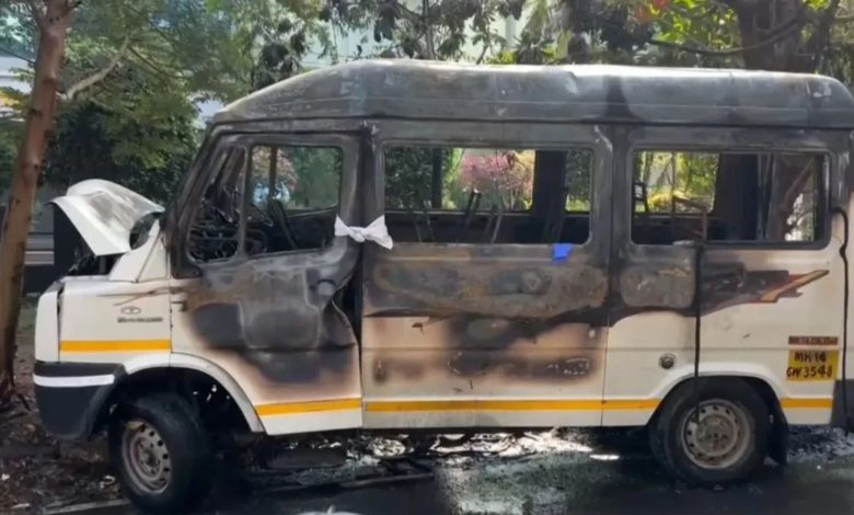 Big revelation in Pune mini bus fire case; Driver himself started the fire, this is why he was angry