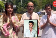 rhea chakraborty visits siddhivinayak temple after getting relief in sushant singh rajput case