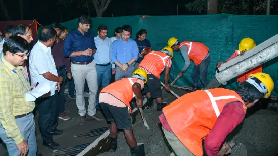 Concreting of Mankhurd-Chembur road fails 'slump' test...