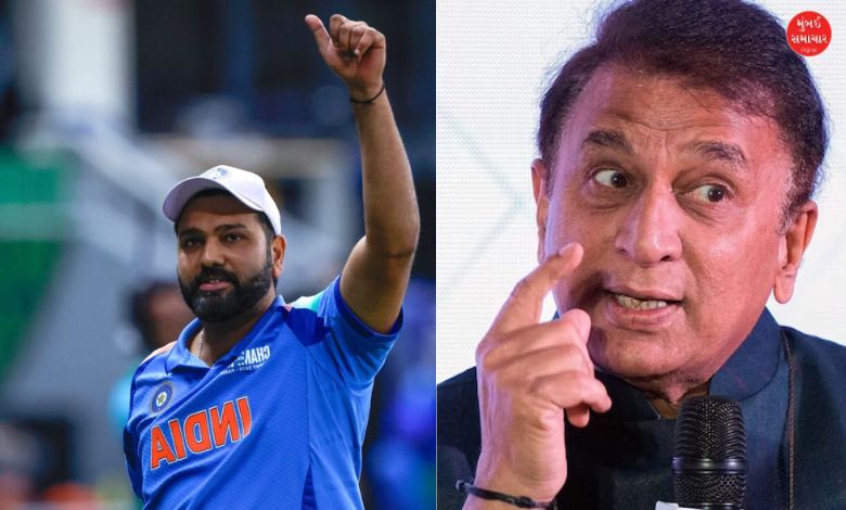 Batting legend Sunil Gavaskar has given useful tips for Rohit Sharma.